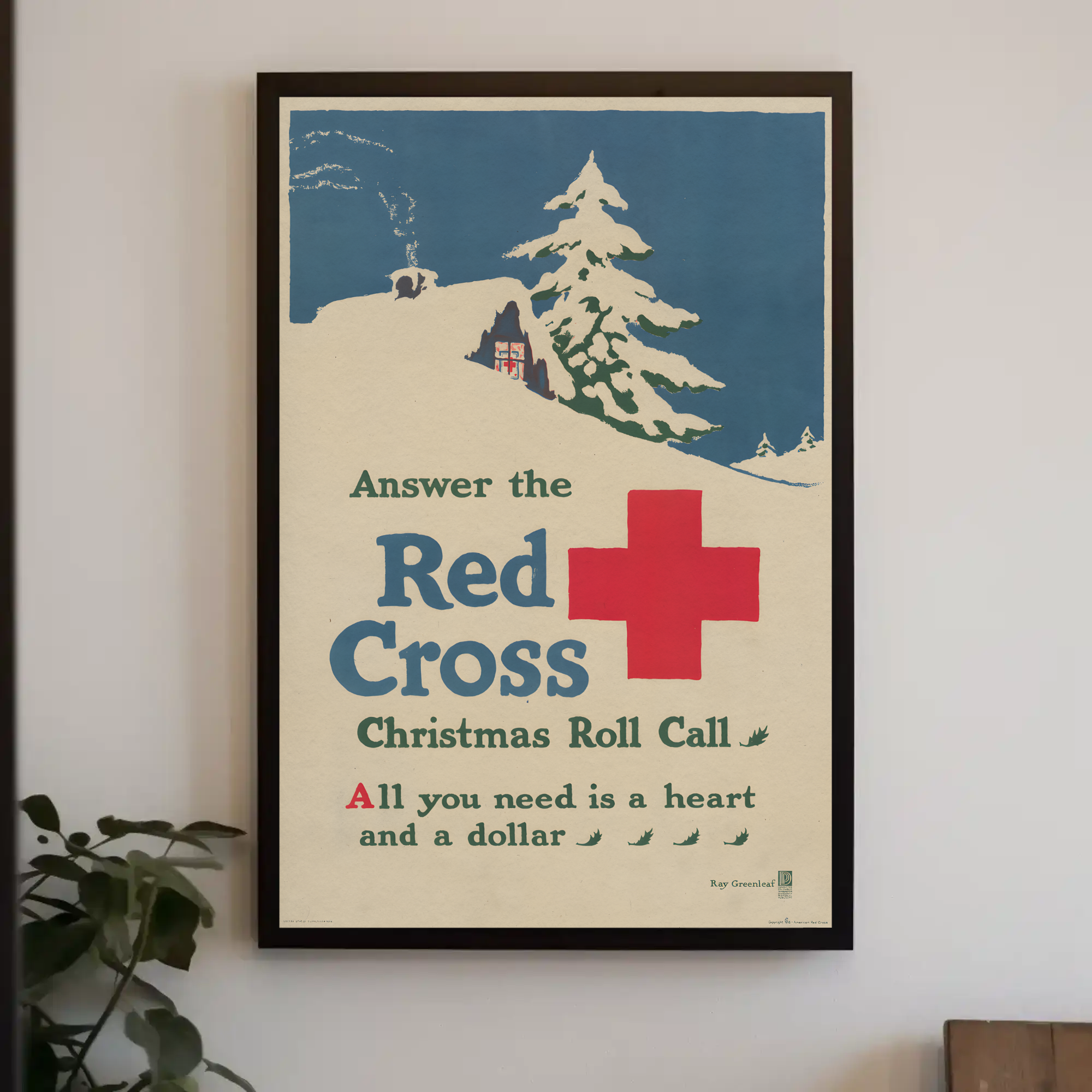 Answer The Red Cross Poster