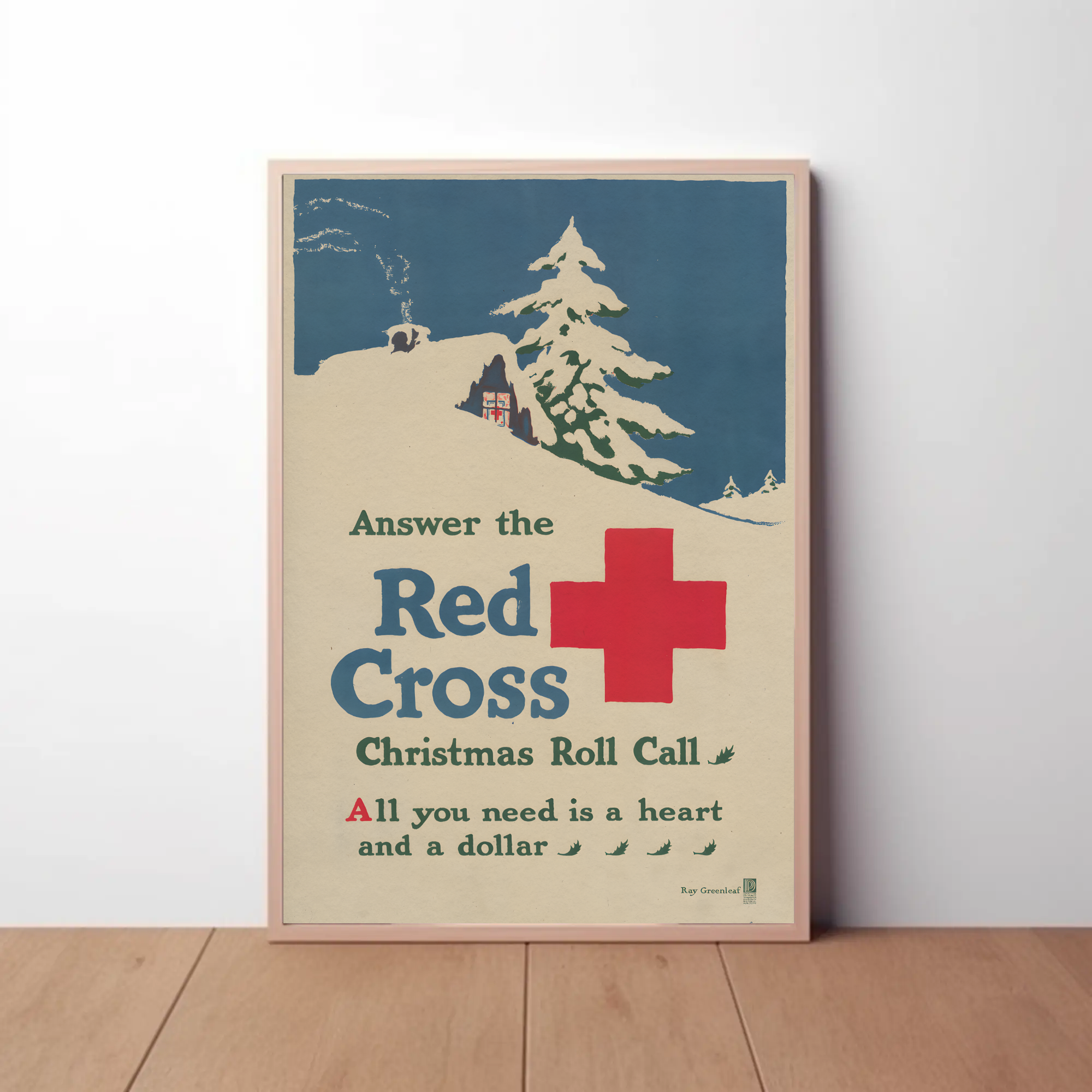 Answer The Red Cross Poster