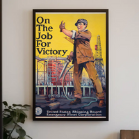 On The Job For Victory - Portrait