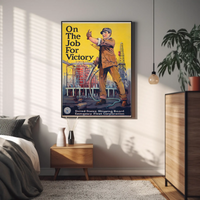 On The Job For Victory - Portrait