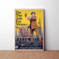 On The Job For Victory - Portrait