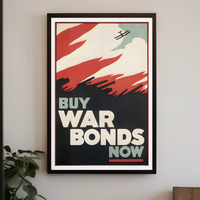 Buy War Bonds Now Poster