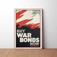 Buy War Bonds Now Poster