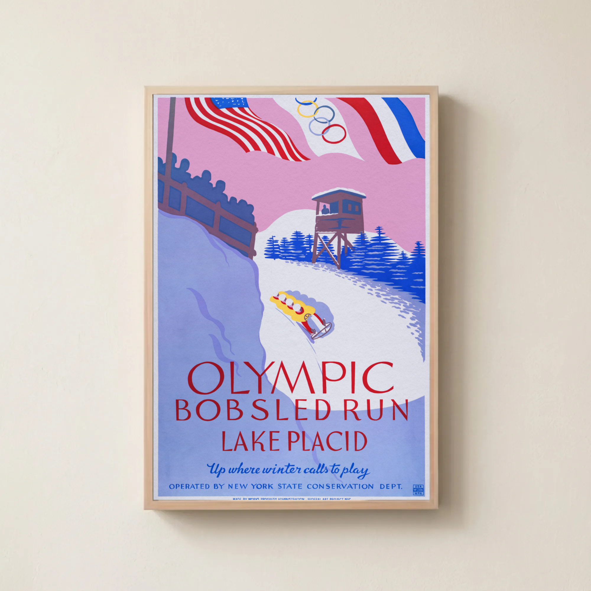 Lake Placid Olympic Bobsled Run